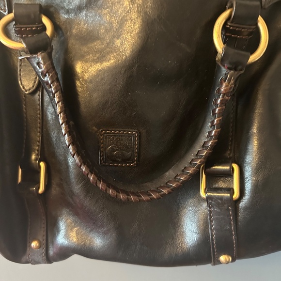 Black Dooney & Bourke leather satchel - Picture 2 of 14